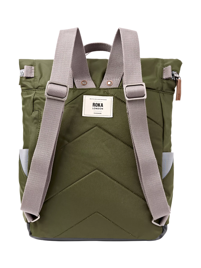 ROKA London Canfield medium backpack 15L green, UK version