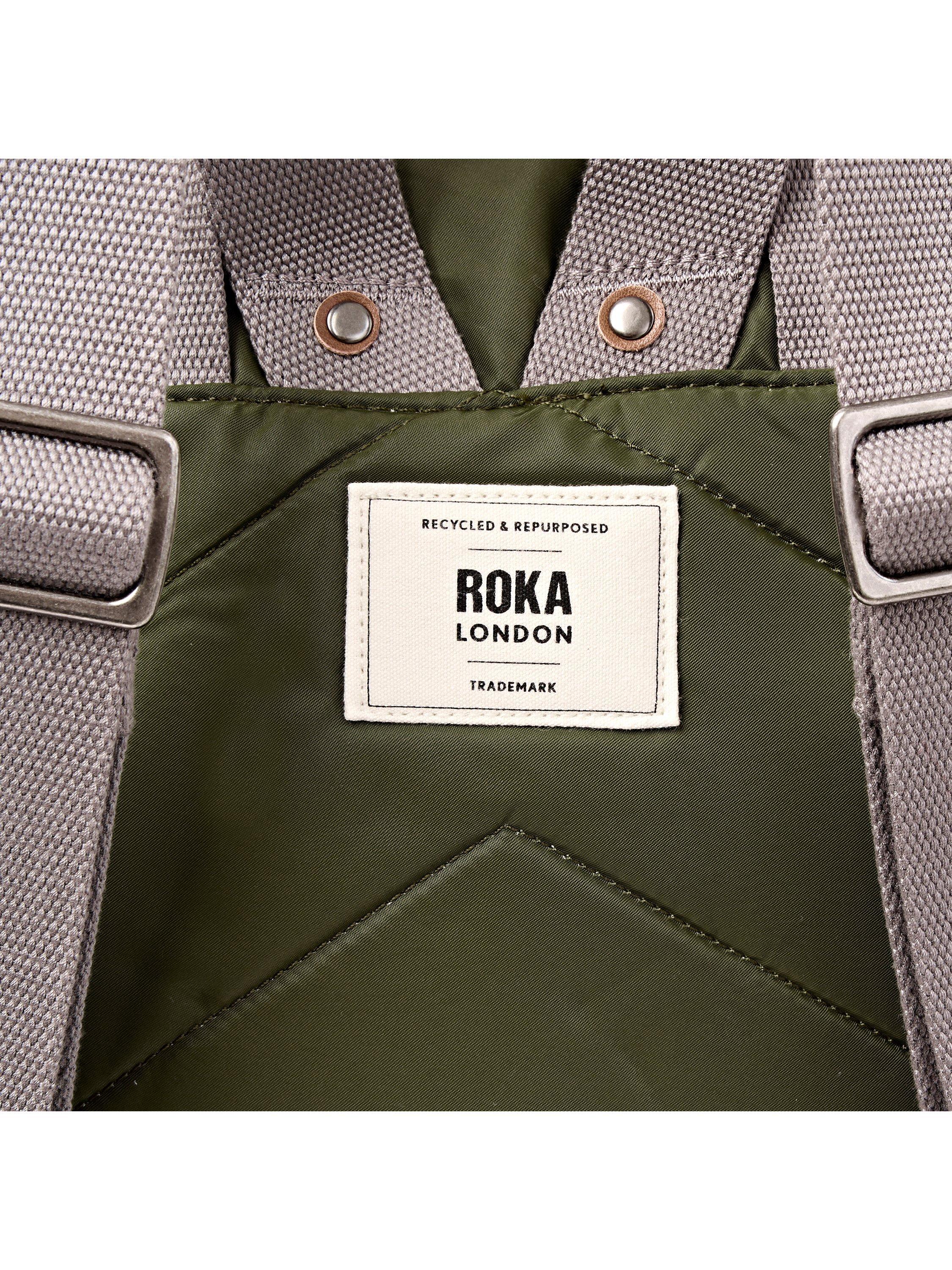 ROKA London Canfield medium backpack 15L green, UK version