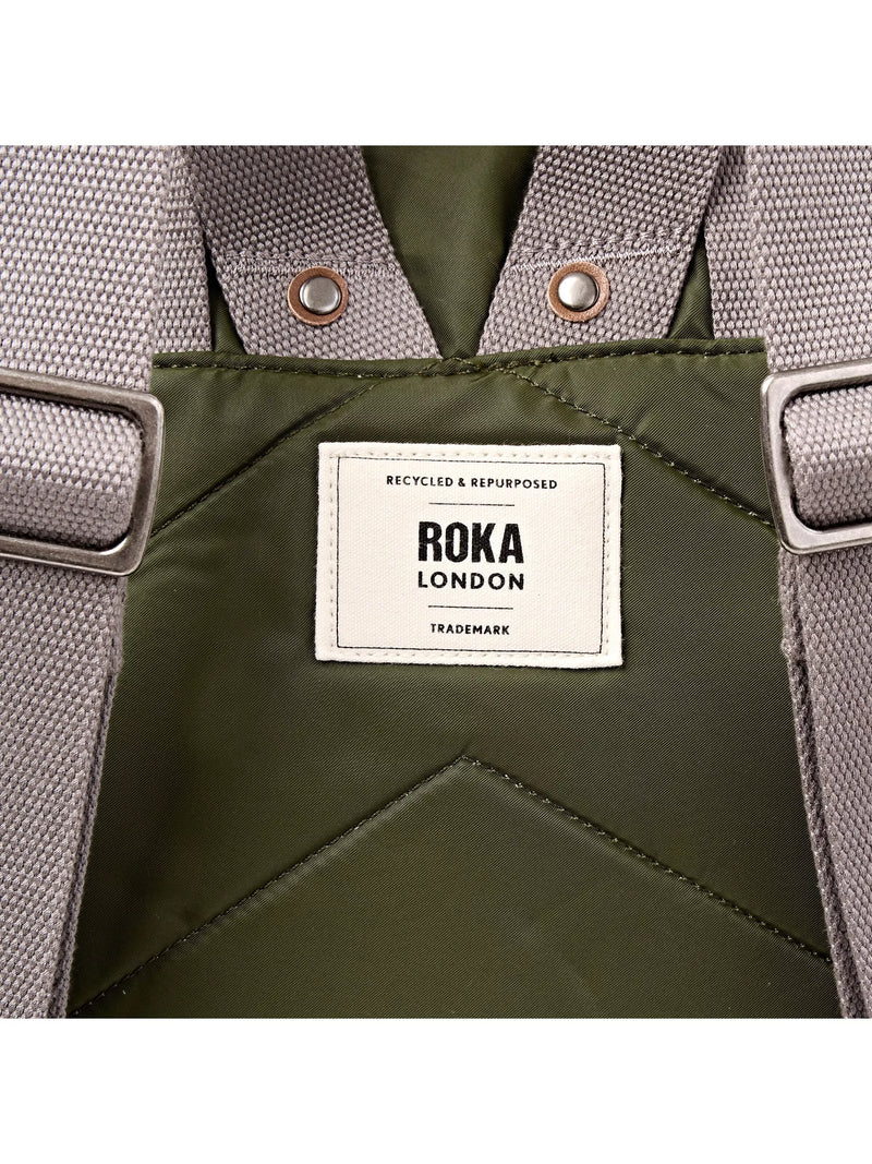 ROKA London Canfield medium backpack 15L green, UK version