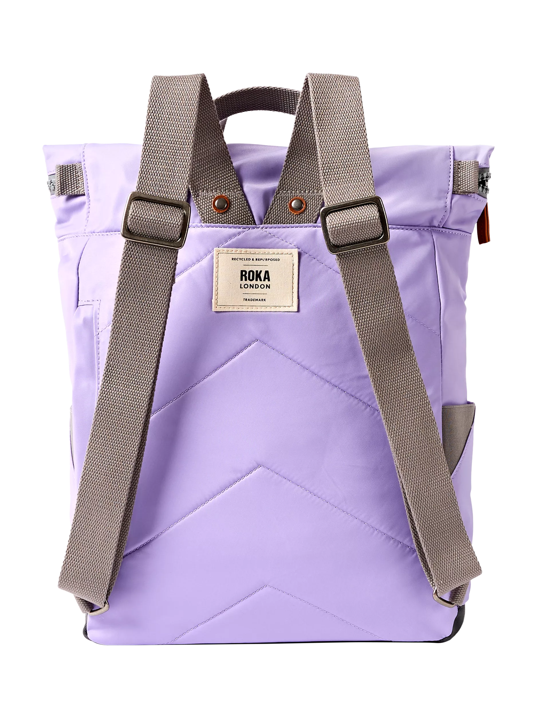 ROKA London Medium Canfield B backpack 15L Thistle Bloom, imported from the UK
