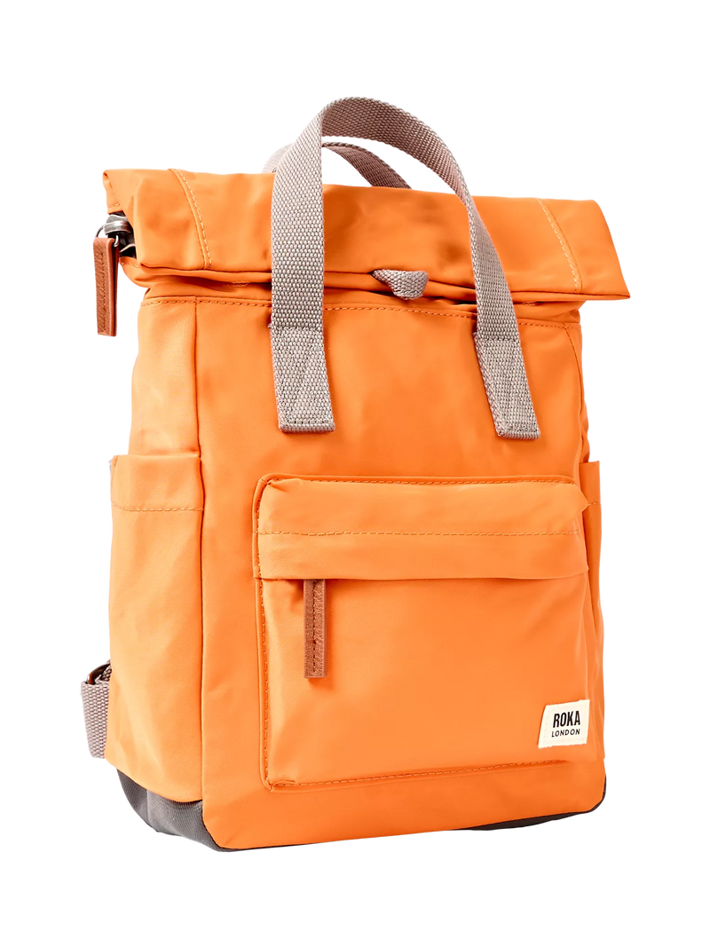 ROKA London Small Canfield B Backpack 7L Jaffa Orange, UK version