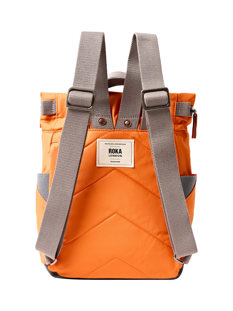 ROKA London Small Canfield B Backpack 7L Jaffa Orange, UK version
