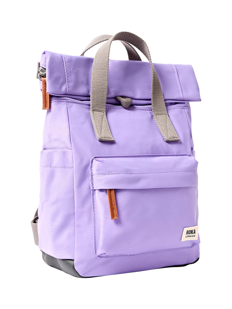 ROKA London Canfield B small backpack thistle bloom - British product
