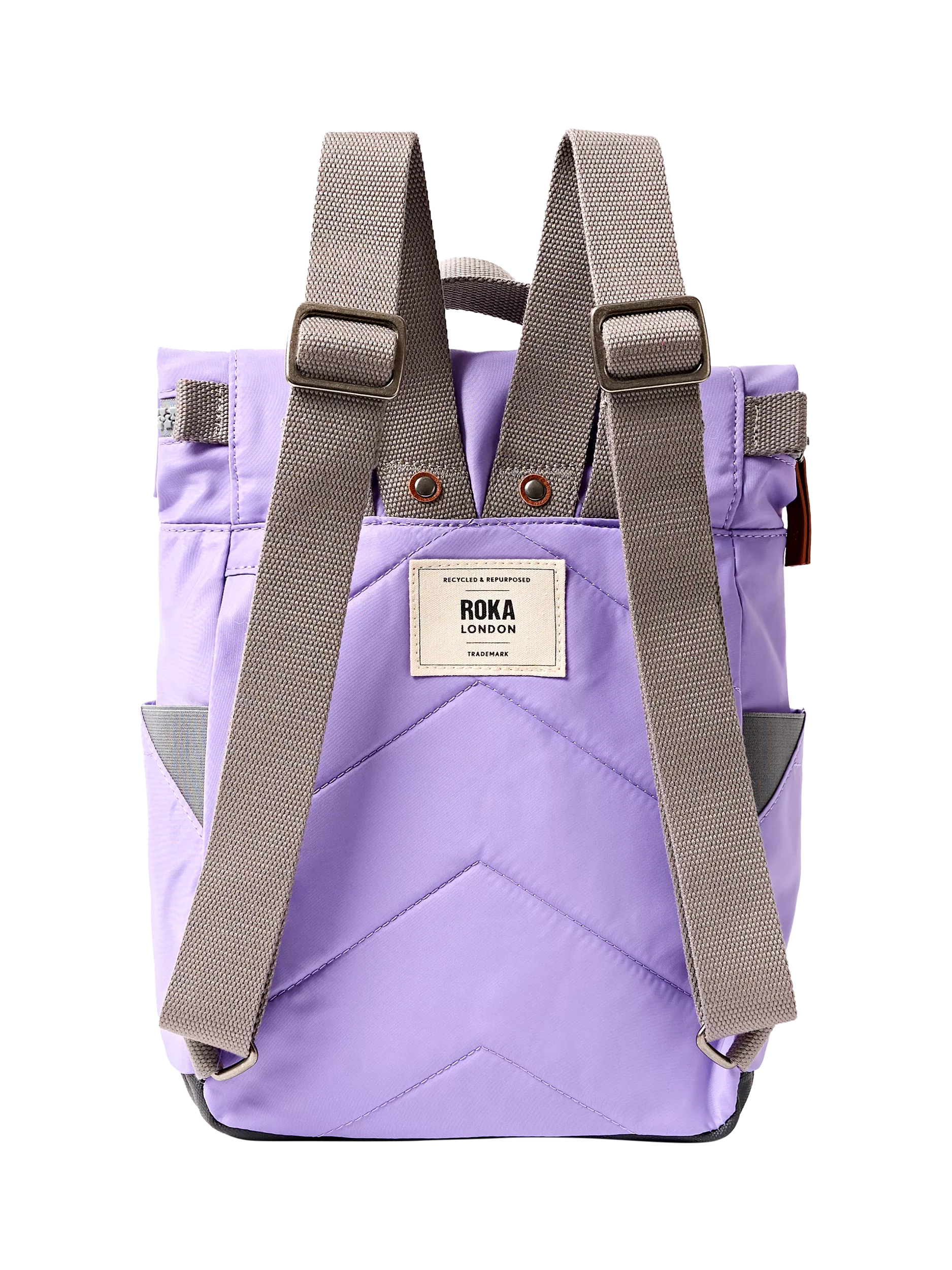 ROKA London Canfield B small backpack thistle bloom - British product
