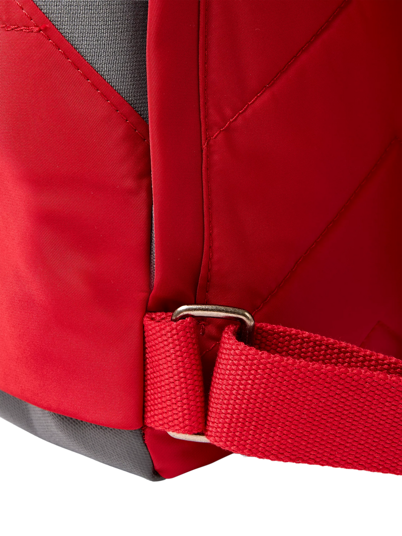 ROKA London Small Canfield B backpack red tonal 7L, imported from the UK