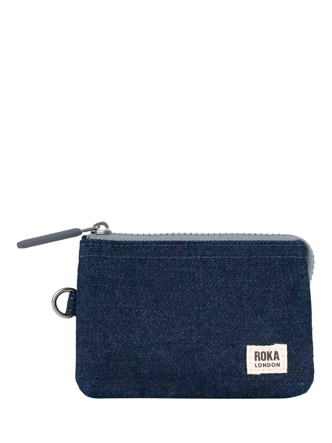 ROKA London Carnaby zipped wallet in canvas, UK version