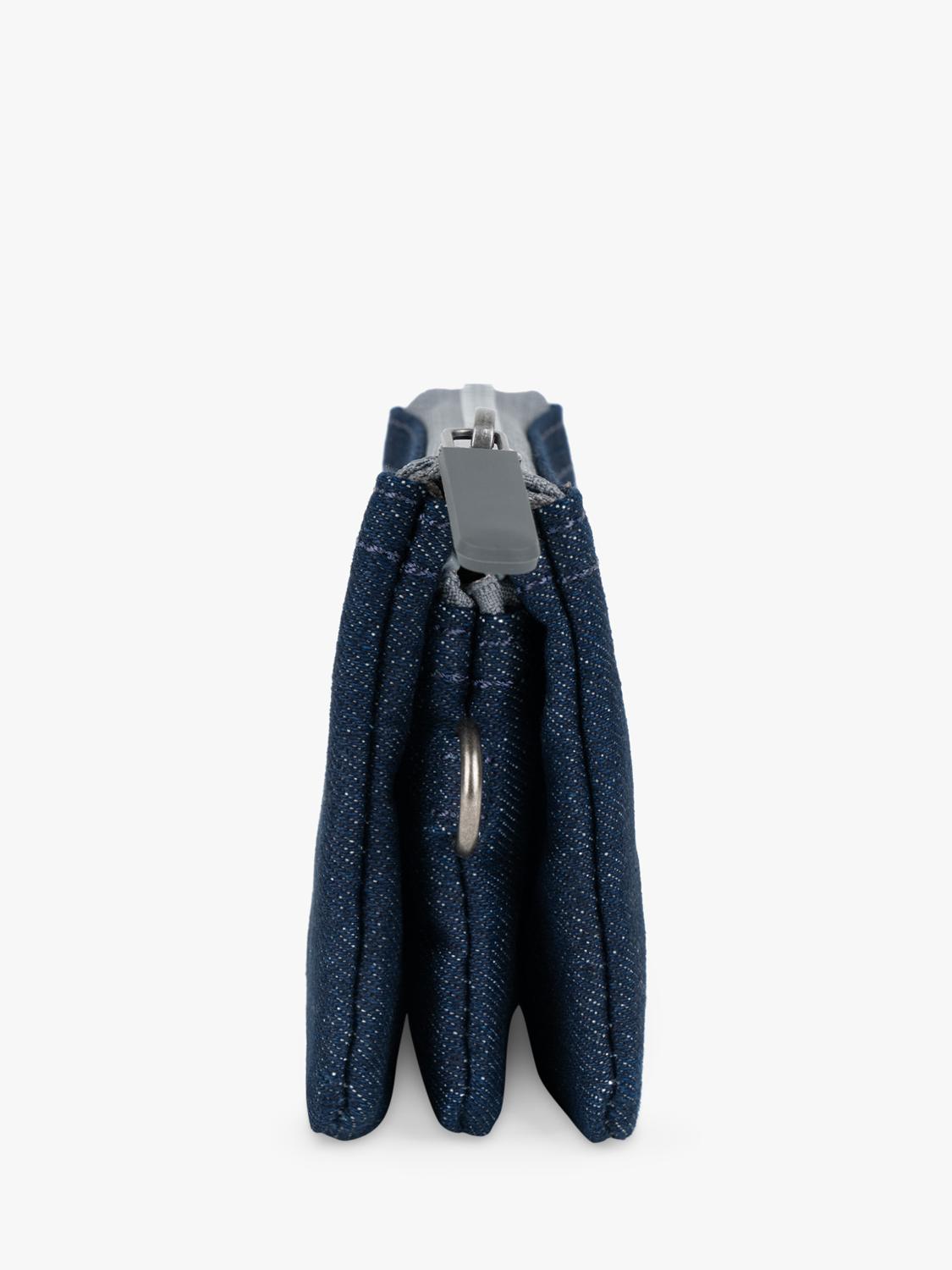 ROKA London Carnaby zipped wallet in canvas, UK version