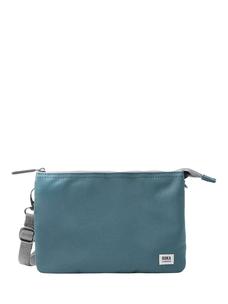 ROKA London Carnaby crossbody bag 25cm, imported from the UK