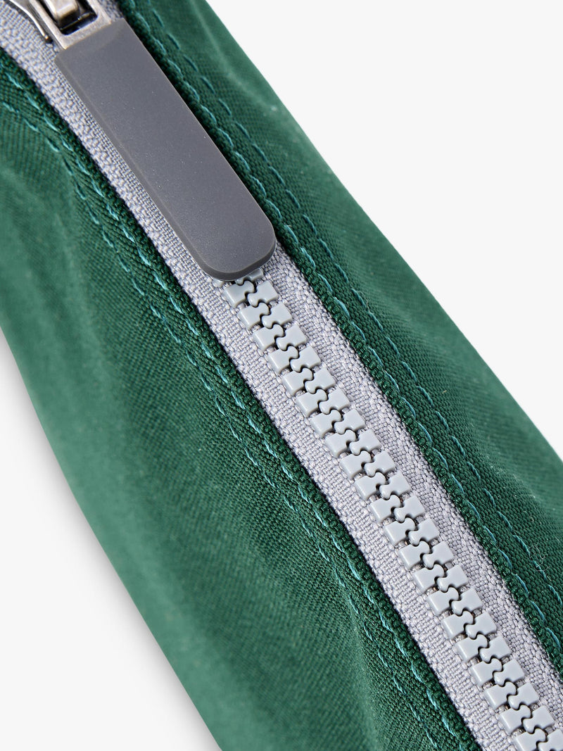 ROKA London green crossbody bag in recycled canvas, UK version