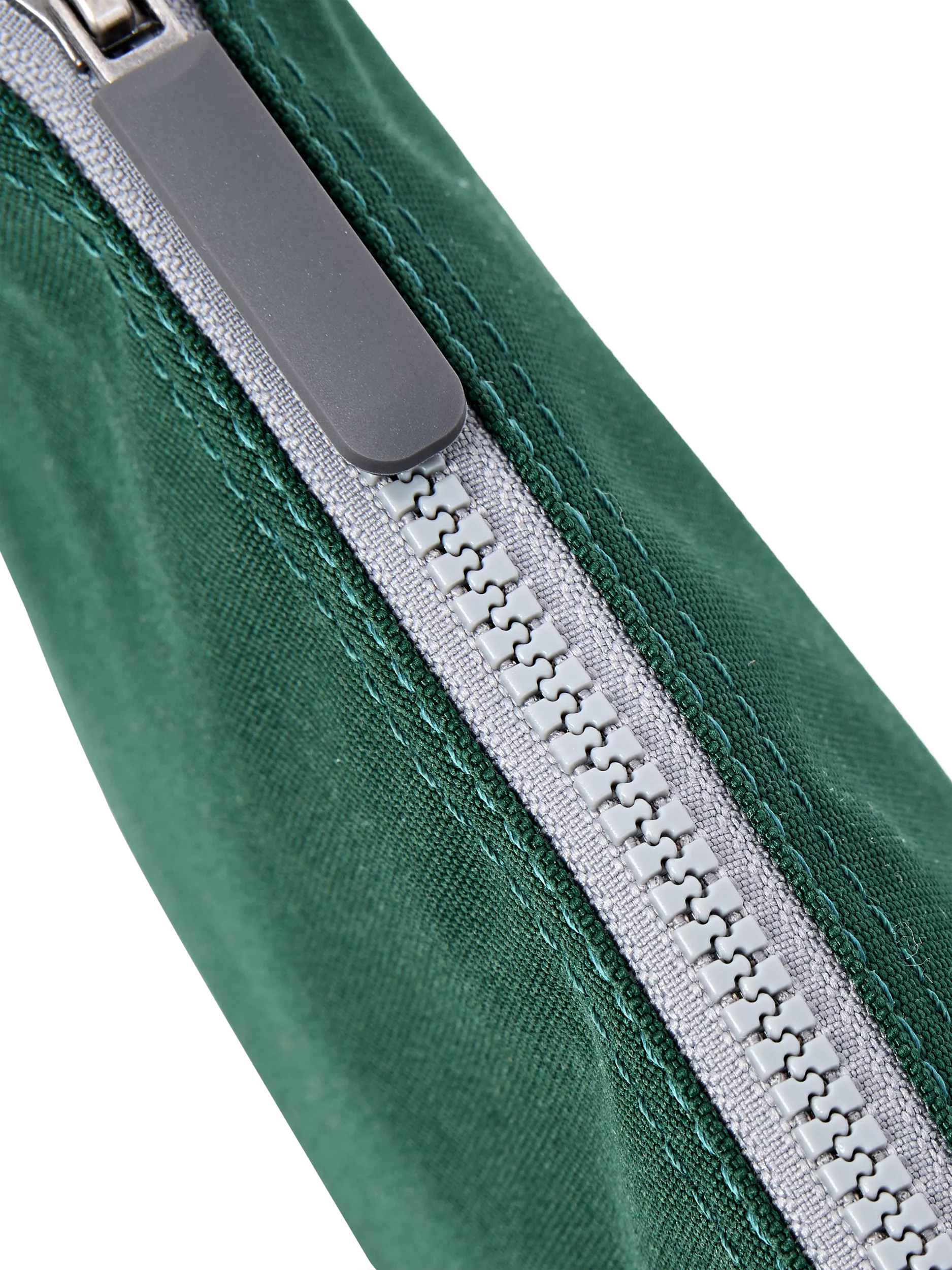 ROKA London green crossbody bag in recycled canvas, UK version