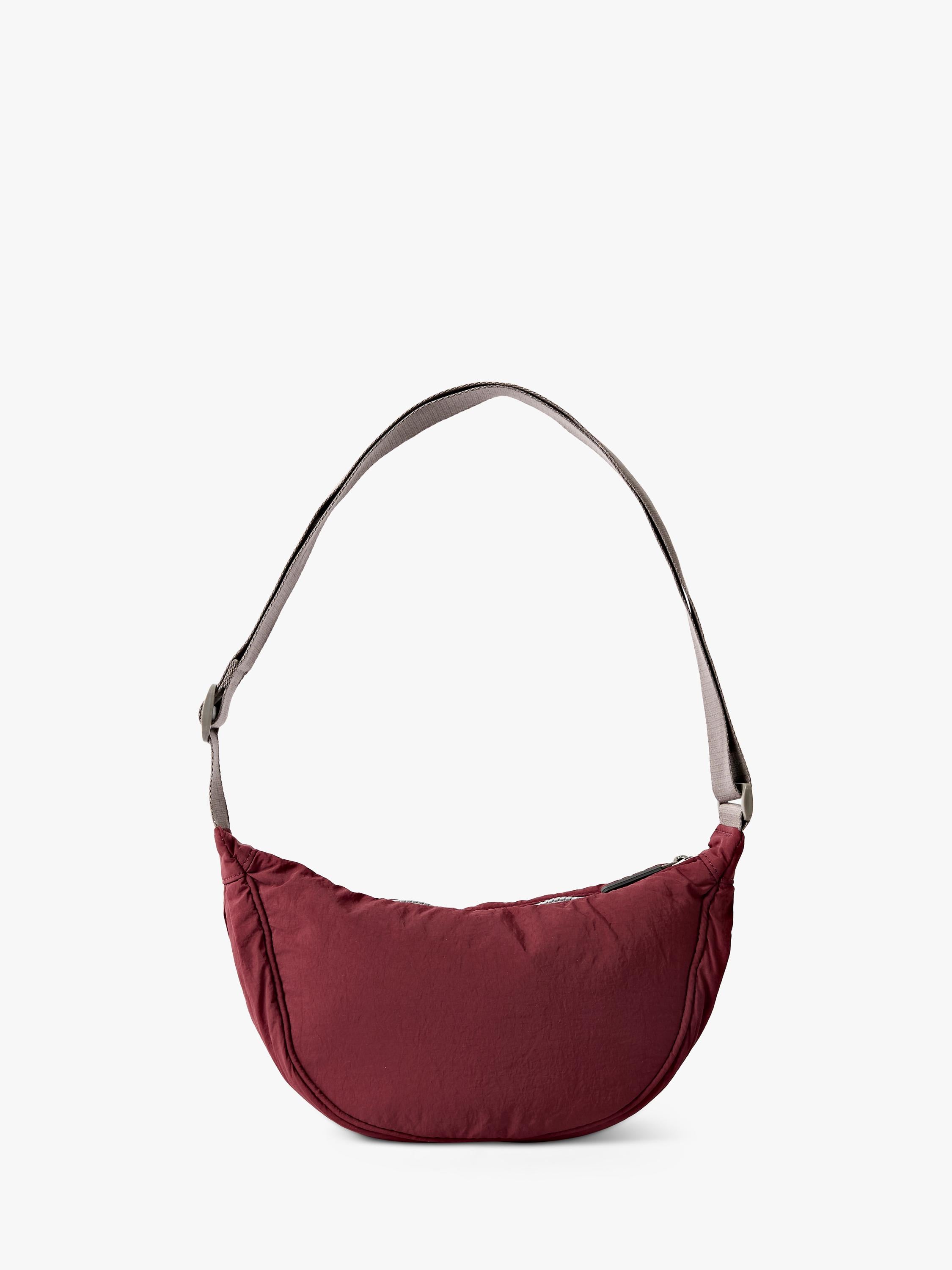 ROKA London Farringdon Taslon handbag with adjustable strap, imported from the UK