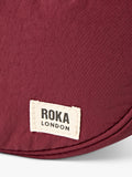 ROKA London Farringdon Taslon handbag with adjustable strap, imported from the UK