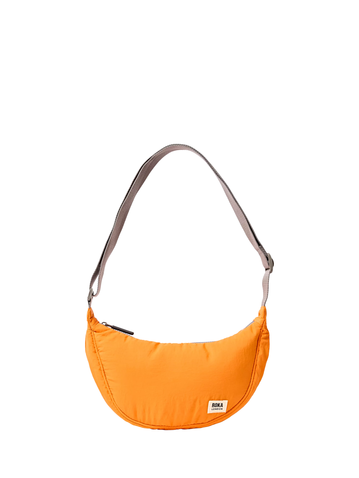 ROKA London Farringdon Taslon Half Moon Shoulder Bag