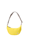 ROKA London Farringdon Taslon Half Moon Shoulder Bag, Passion Fruit