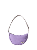 ROKA London Farringdon Taslon Half Moon Shoulder Bag, Petal