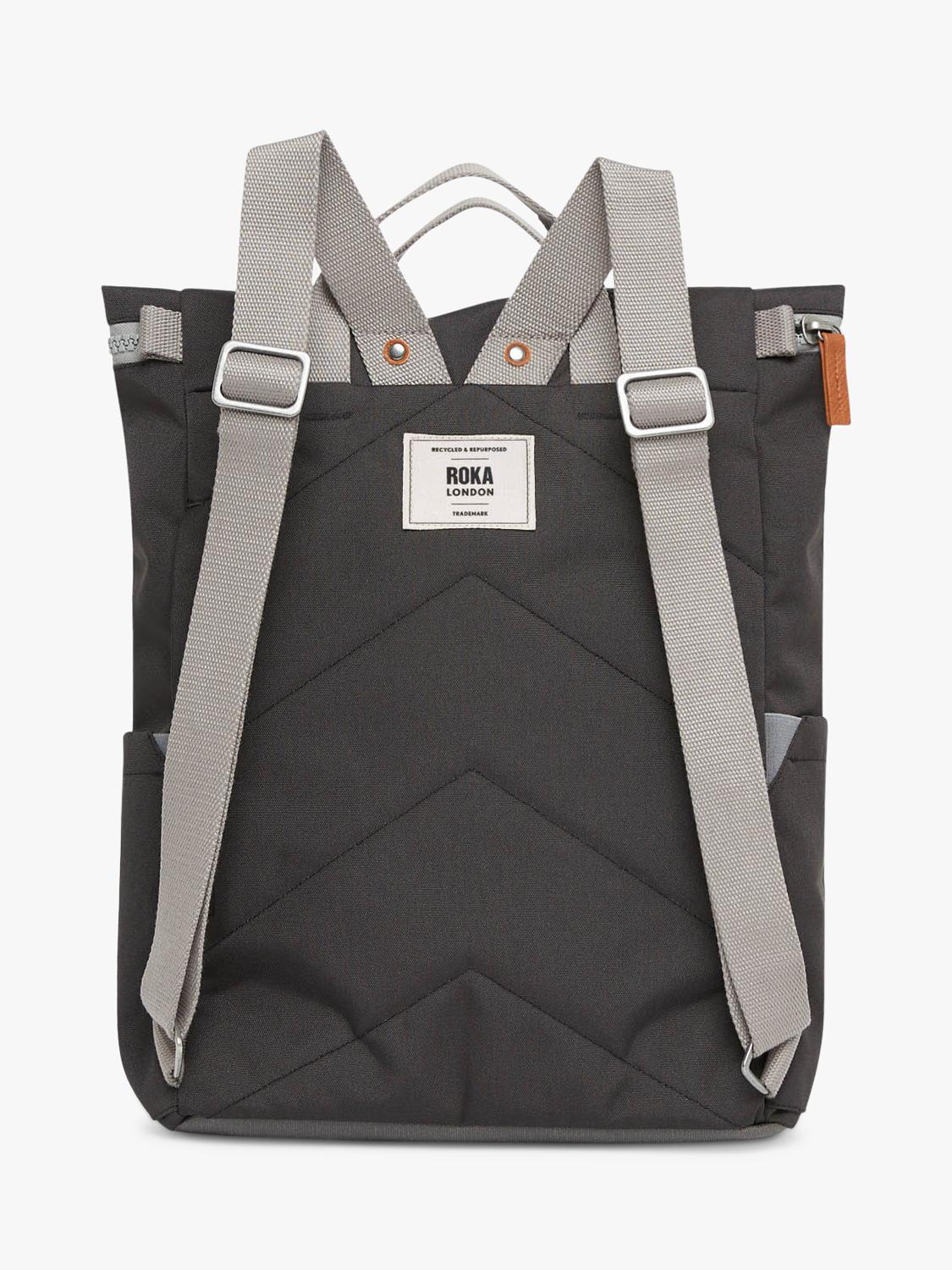 ROKA London Finchley Large 20 litre canvas backpack (British brand)