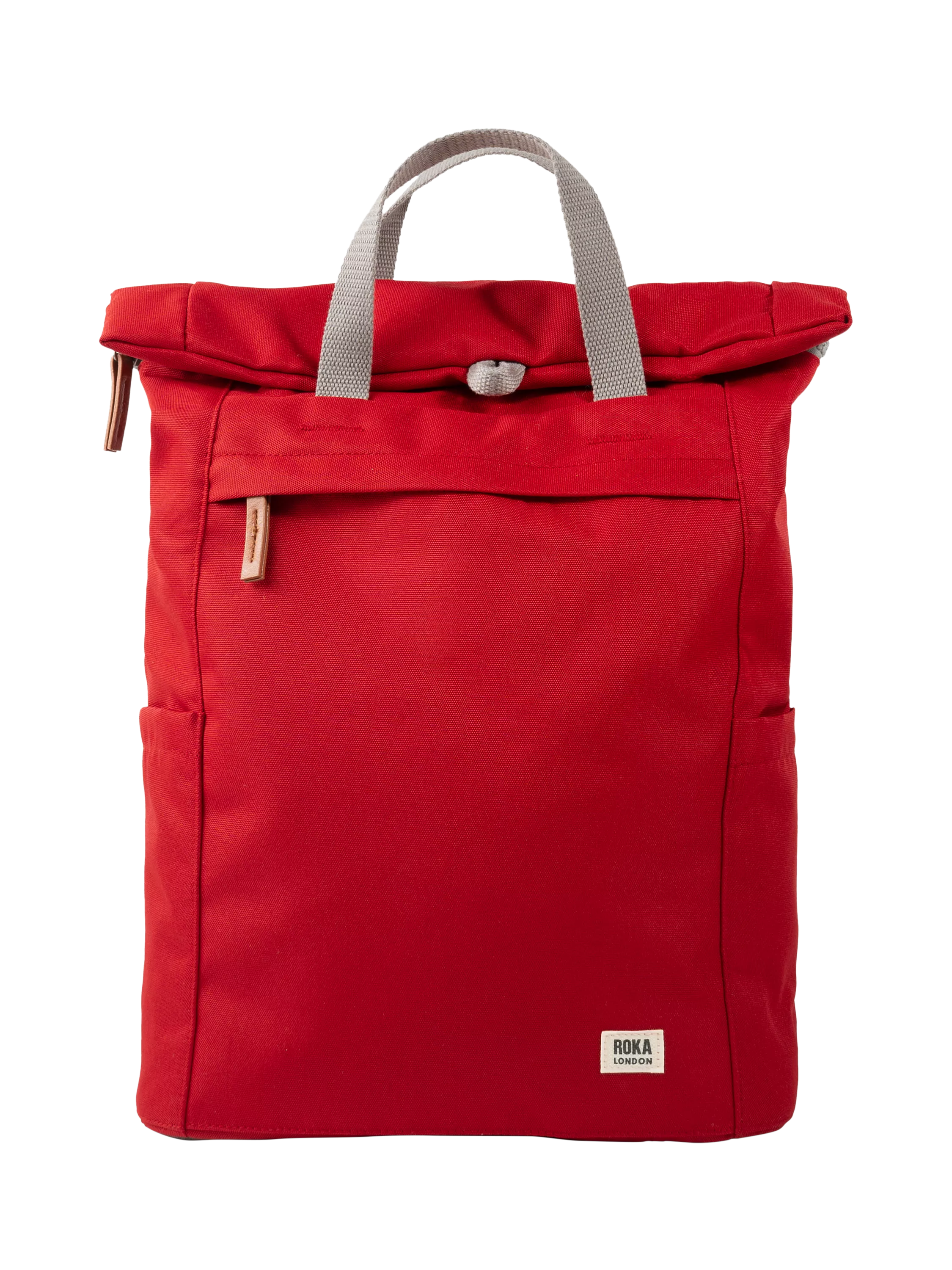 ROKA London Finchley Large backpack 20L red (British brand)