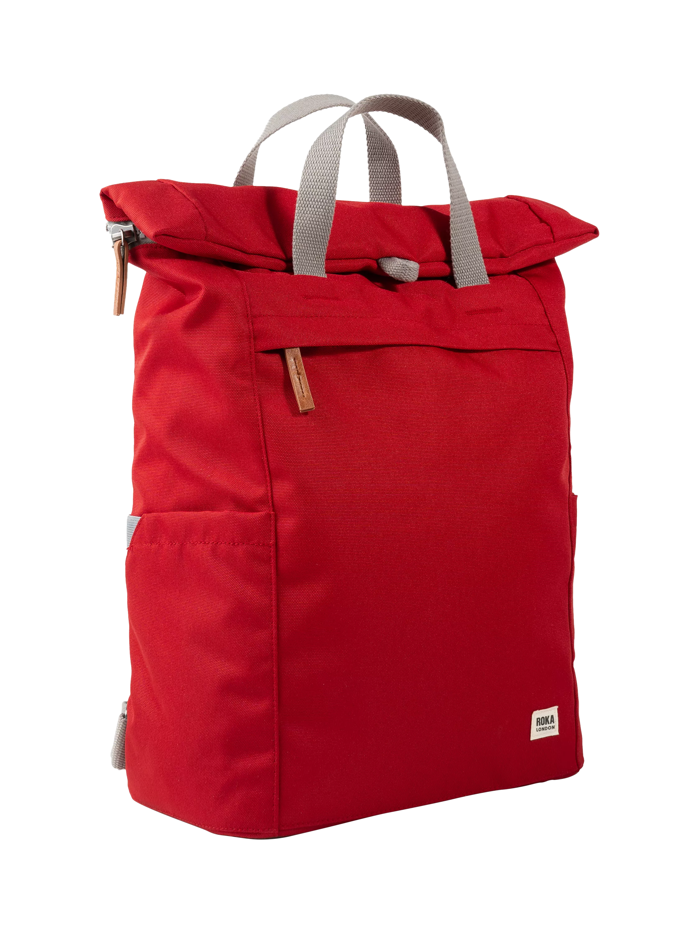ROKA London Finchley Large backpack 20L red (British brand)