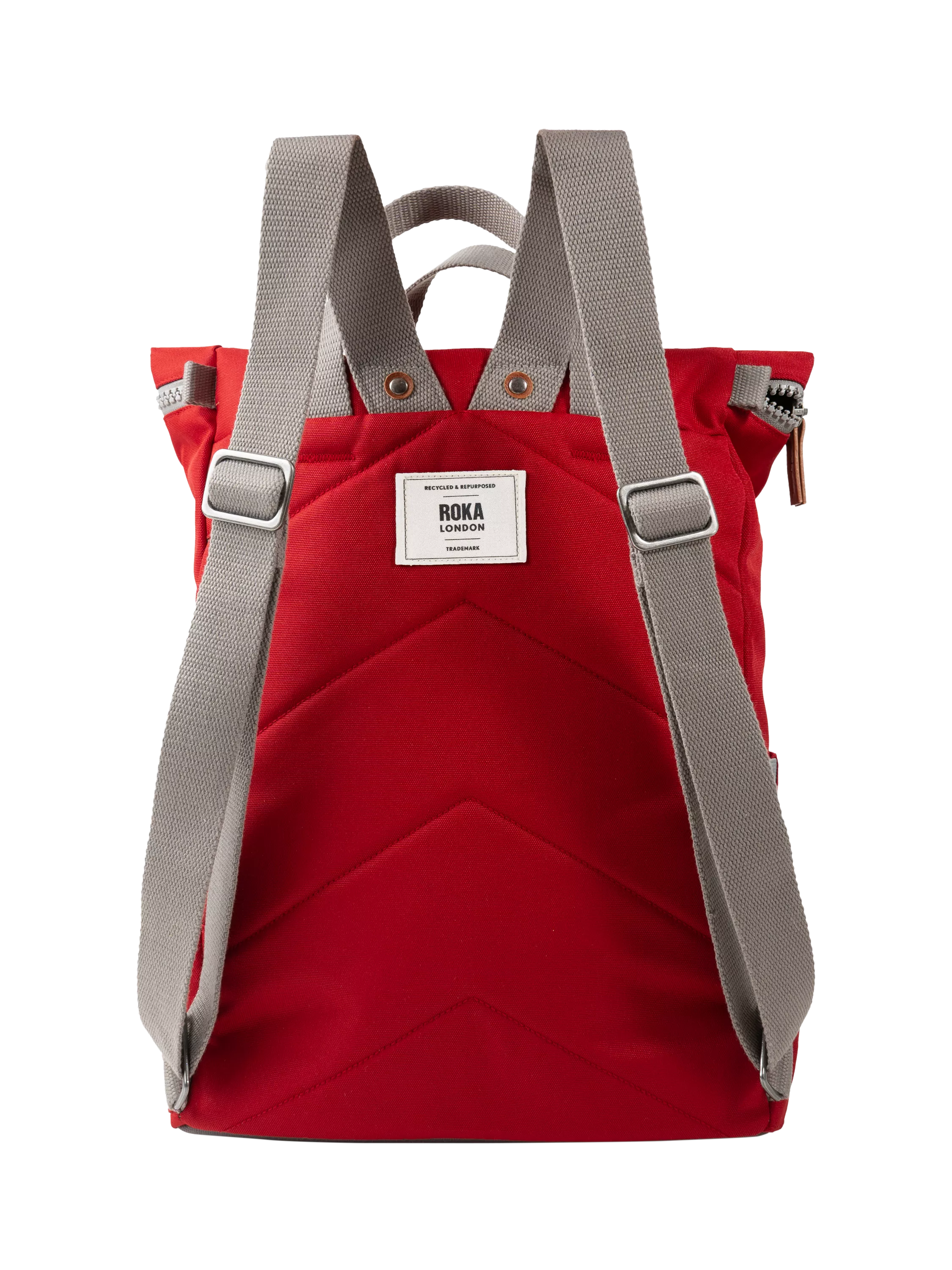 ROKA London Finchley Large backpack 20L red (British brand)