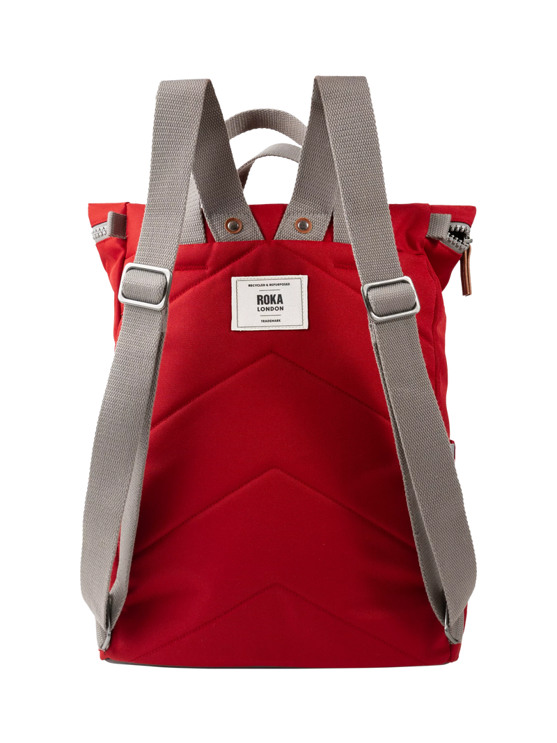 ROKA London Finchley Large backpack 20L red (British brand)