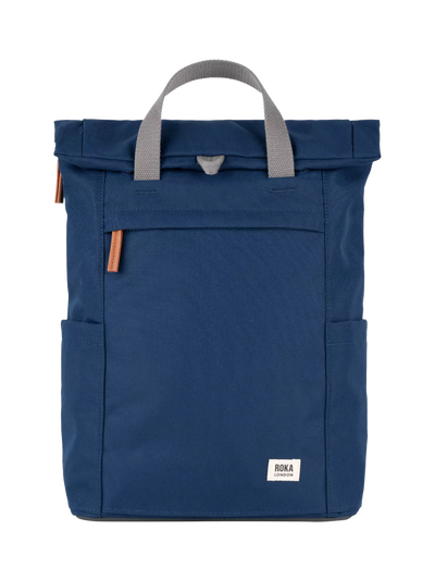 John Lewis ROKA London Finchley Medium Backpack 15L Blue- Buy online at McGrocer