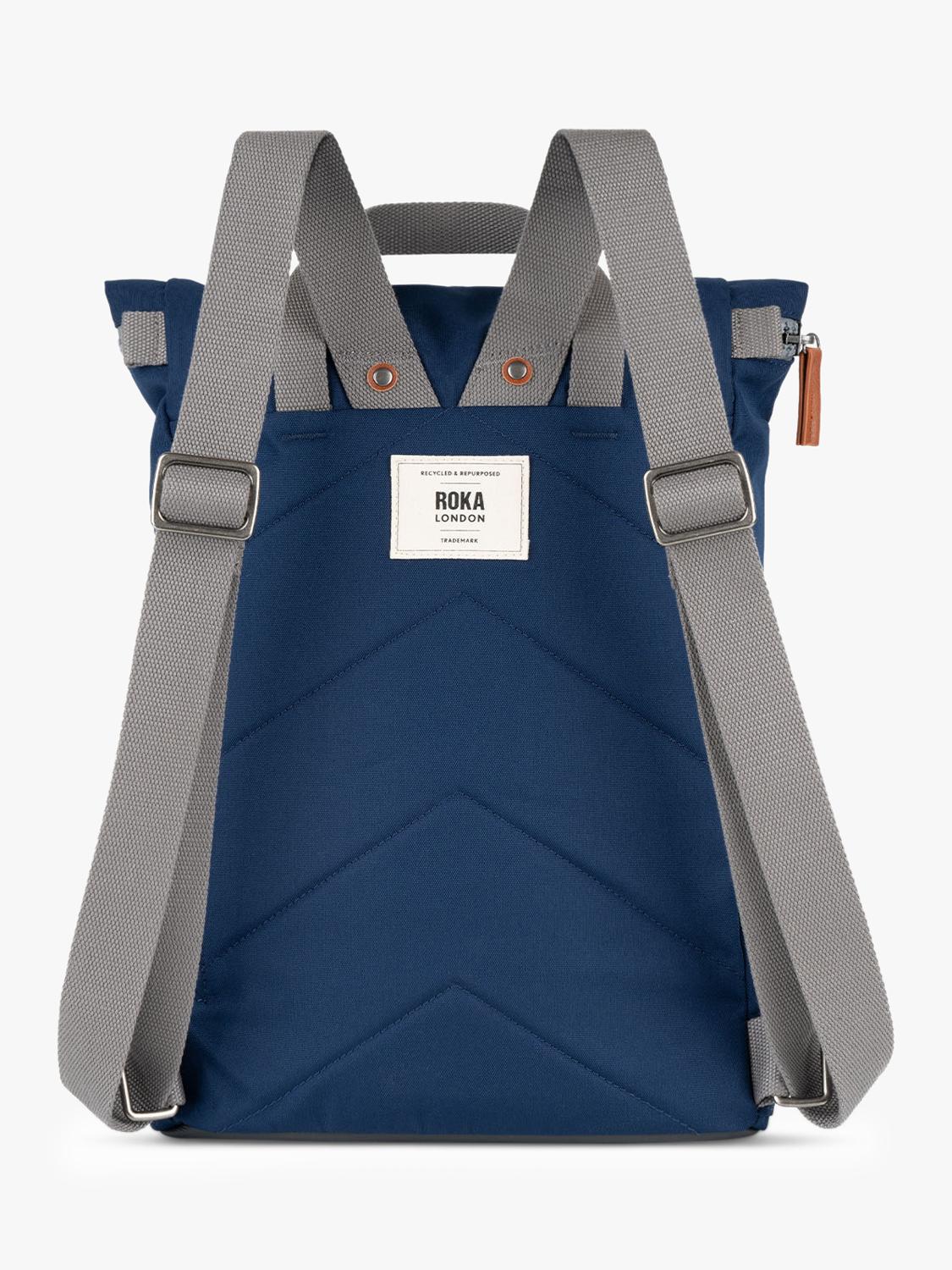 ROKA London Finchley medium backpack 15L blue (British brand)