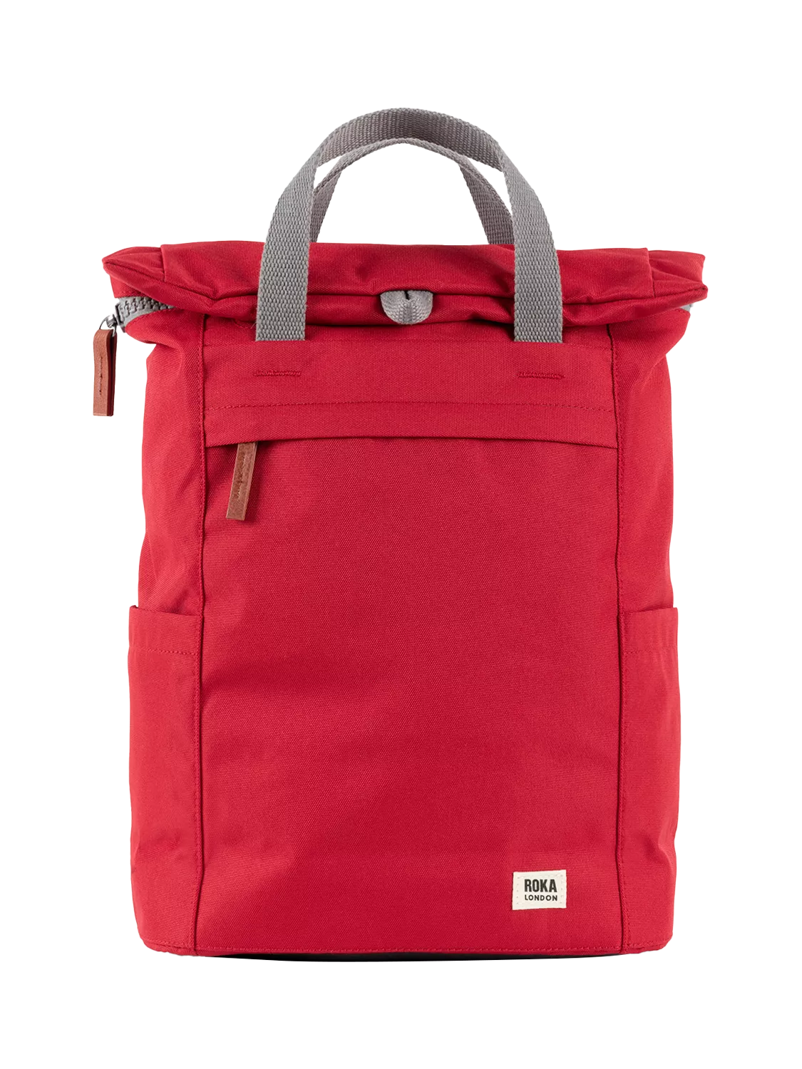 ROKA London Finchley medium backpack 15L red (British brand)