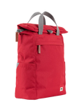ROKA London Finchley medium backpack 15L red (British brand)