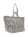 ROKA London oversized tote bag multi animal print cotton canvas - British product