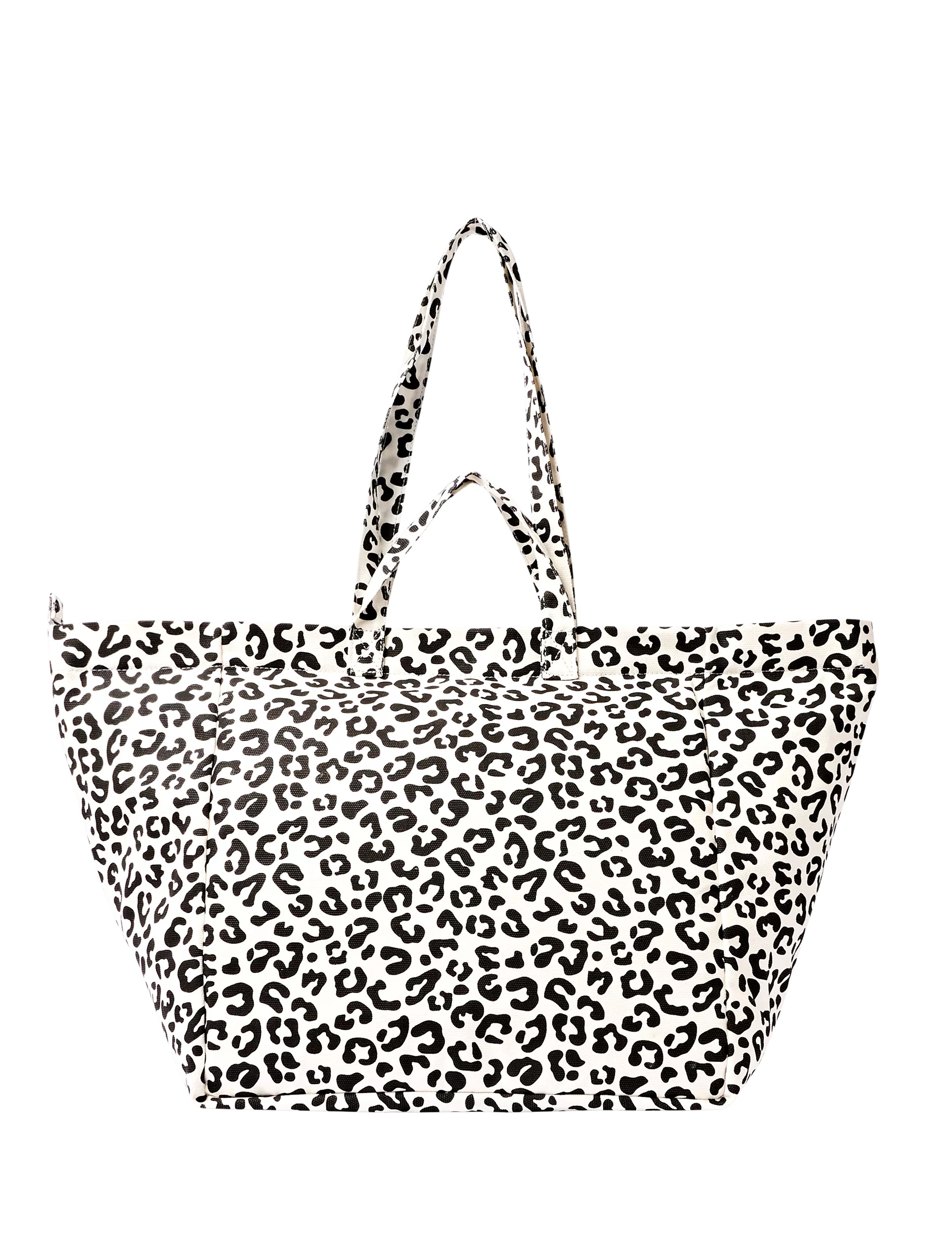 ROKA London oversized tote bag multi animal print cotton canvas - British product
