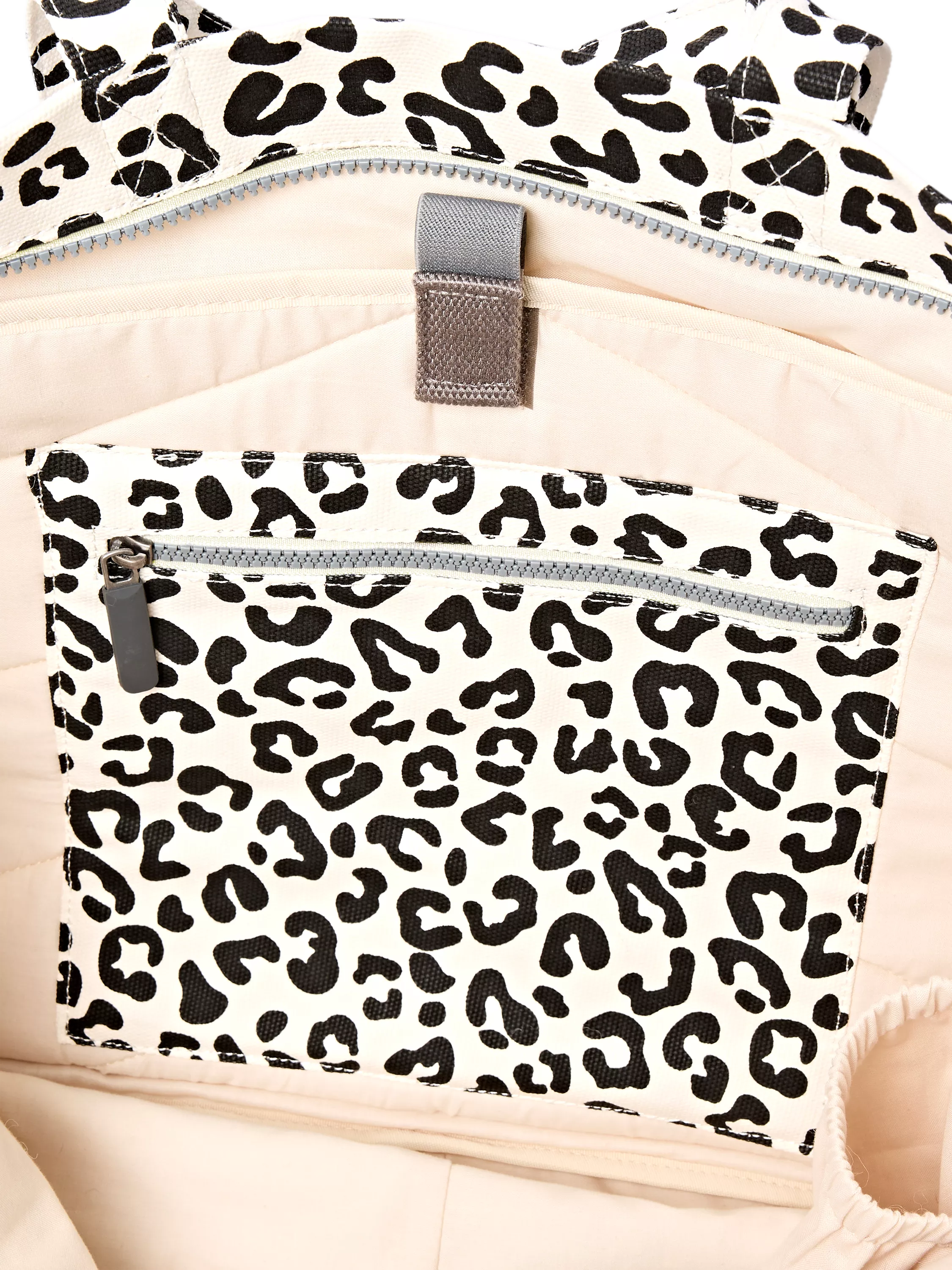 ROKA London oversized tote bag multi animal print cotton canvas - British product