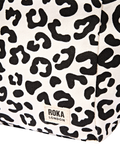 ROKA London oversized tote bag multi animal print cotton canvas - British product