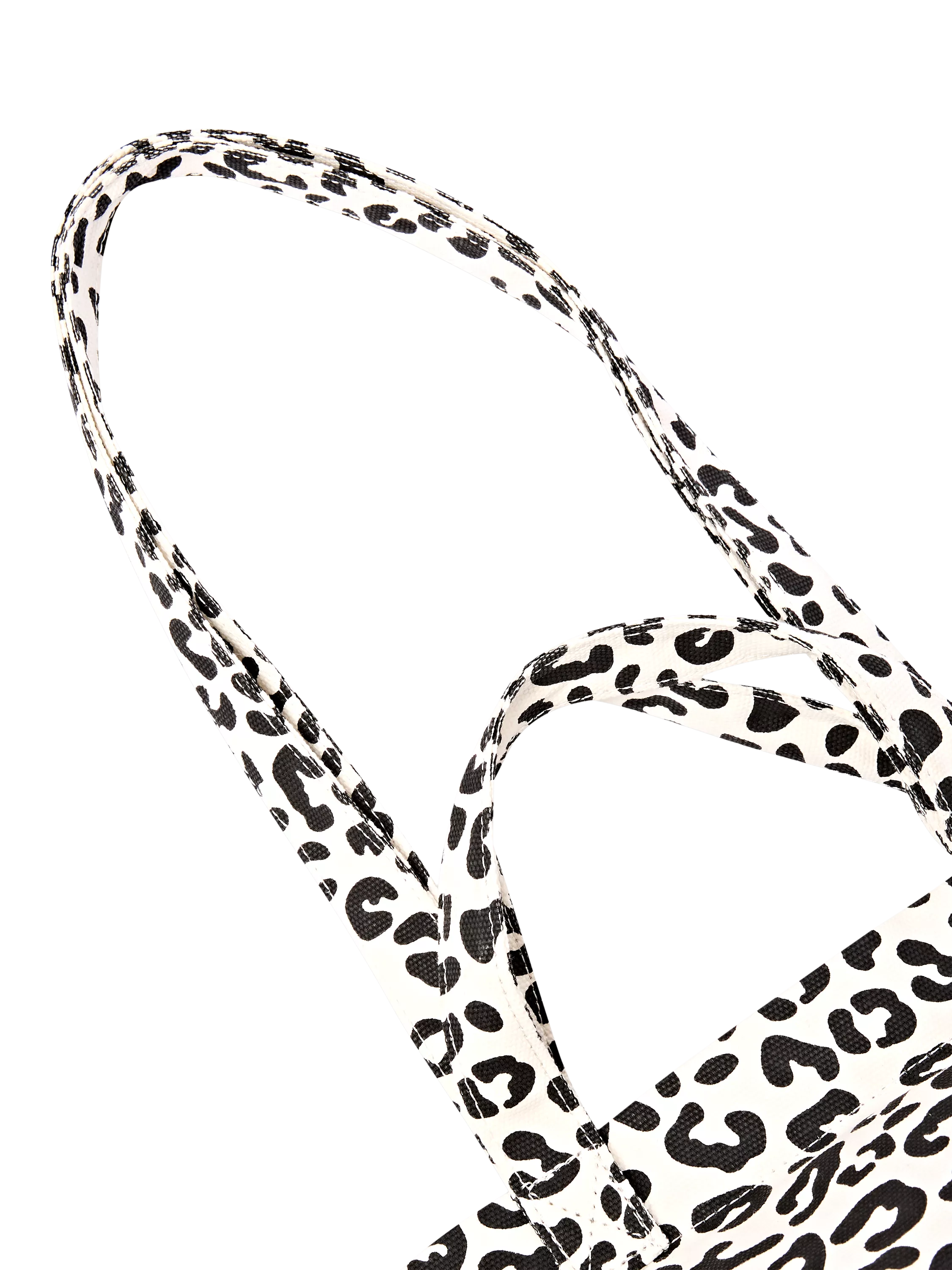 ROKA London oversized tote bag multi animal print cotton canvas - British product
