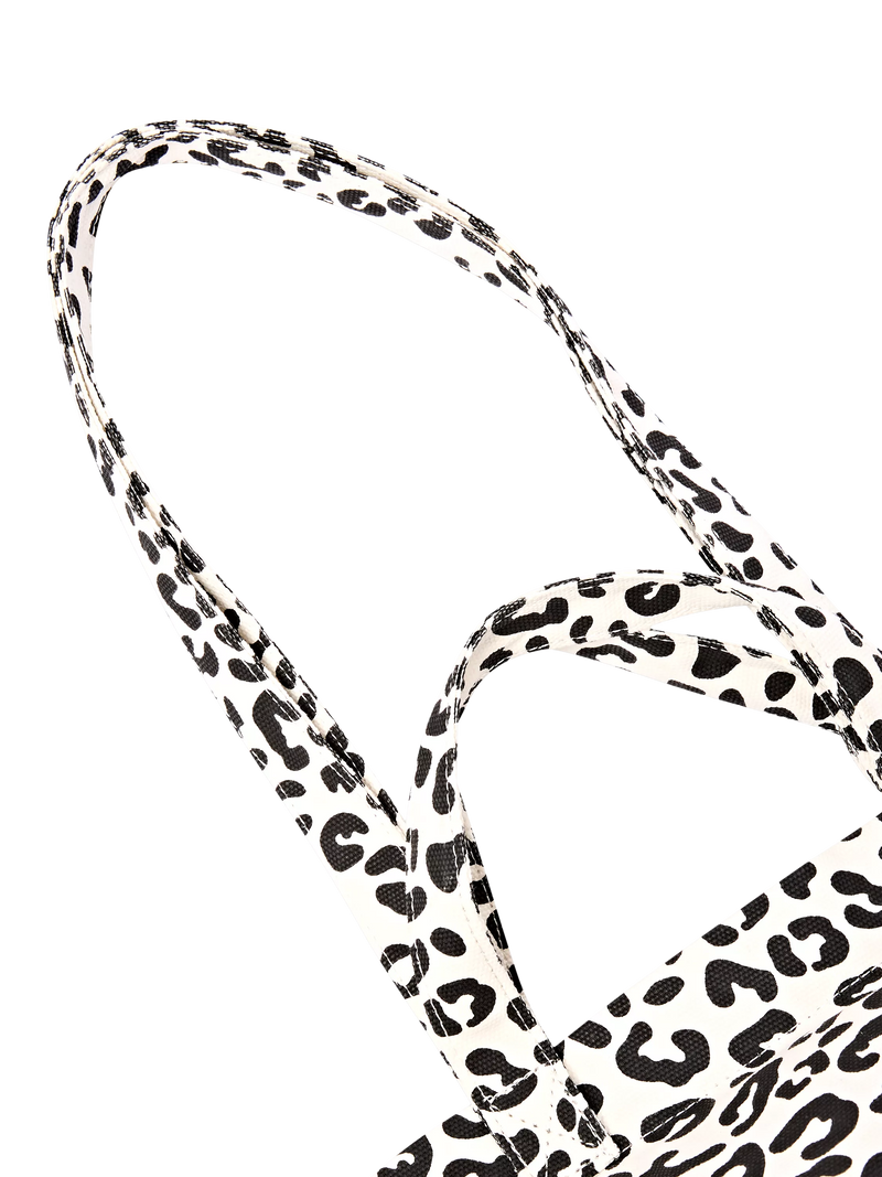ROKA London oversized tote bag multi animal print cotton canvas - British product