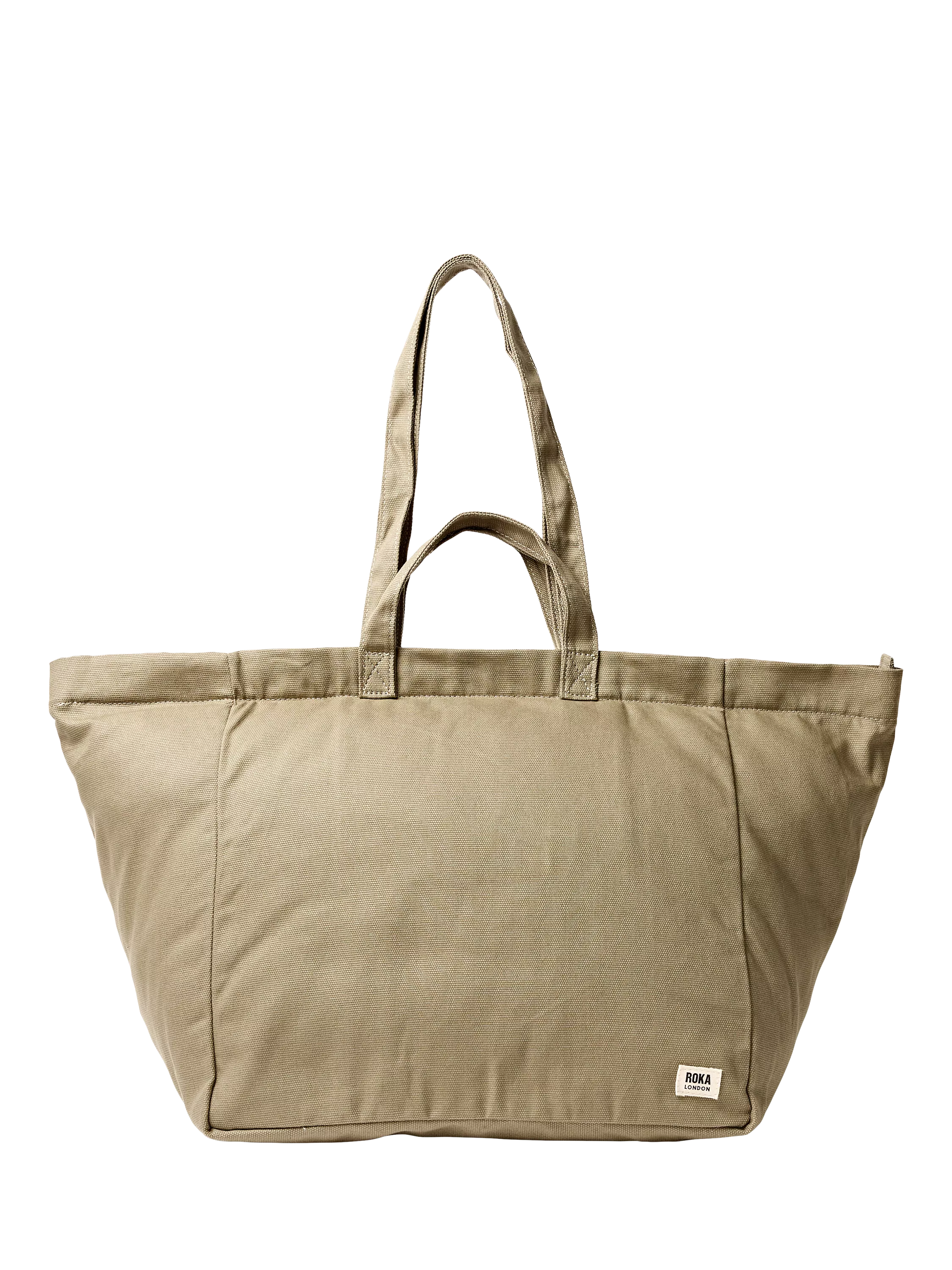 ROKA London Marylebone Oversized Tote Bag, Taupe