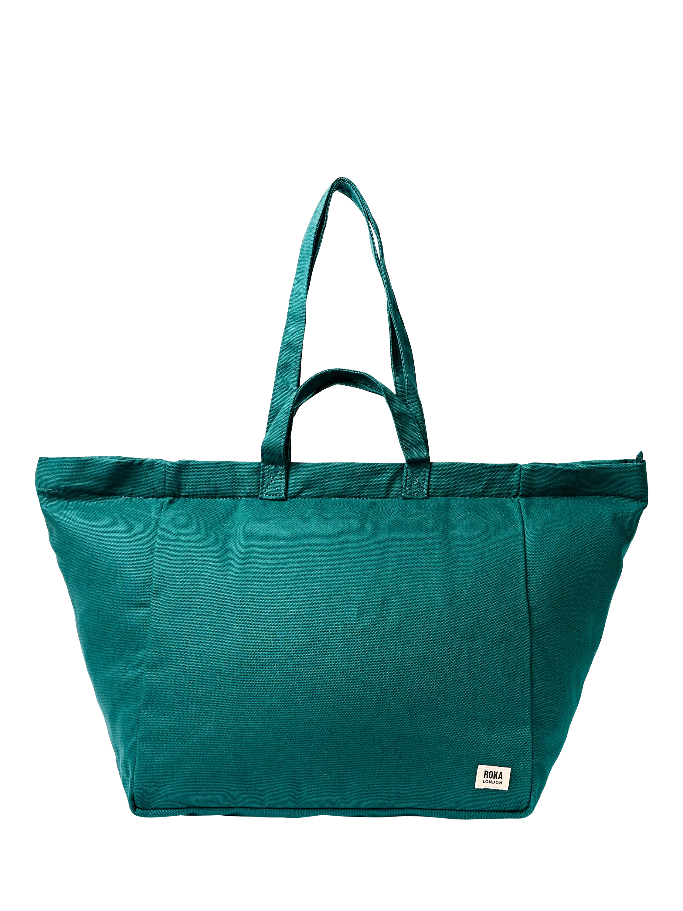 ROKA London Marylebone Oversized Tote Bag, Teal