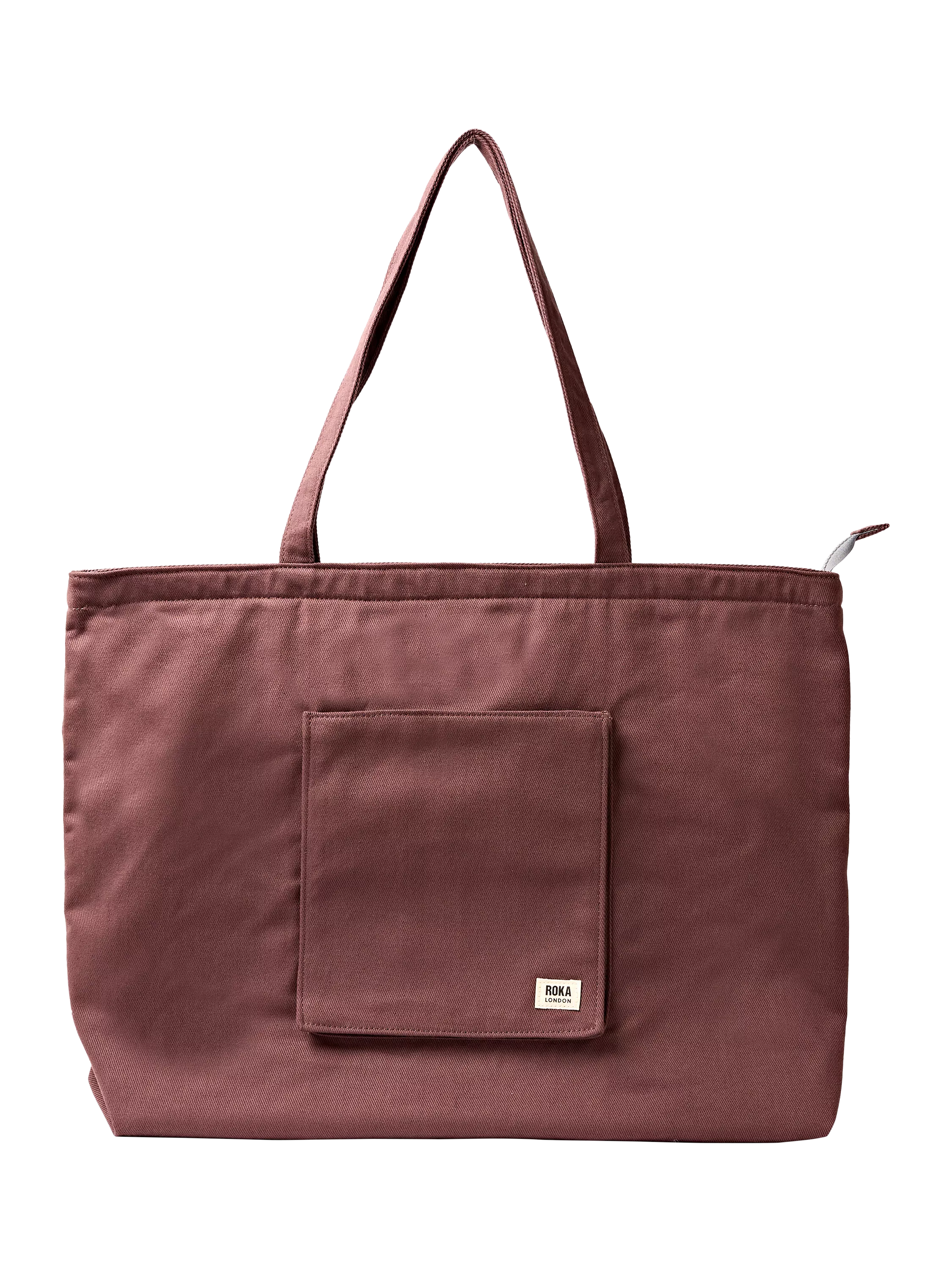 ROKA London Portobello tote bag Cocoa - British product