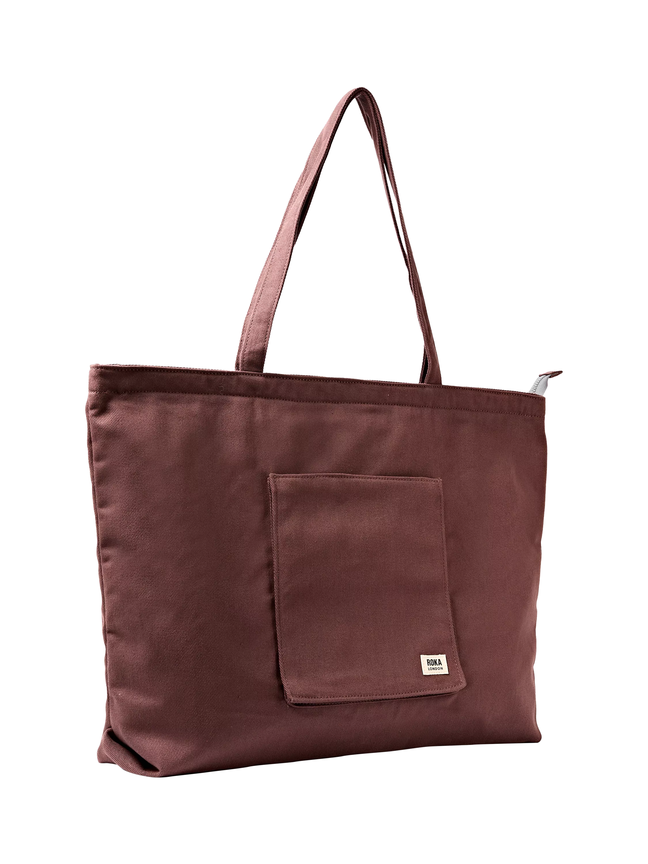 ROKA London Portobello tote bag Cocoa - British product