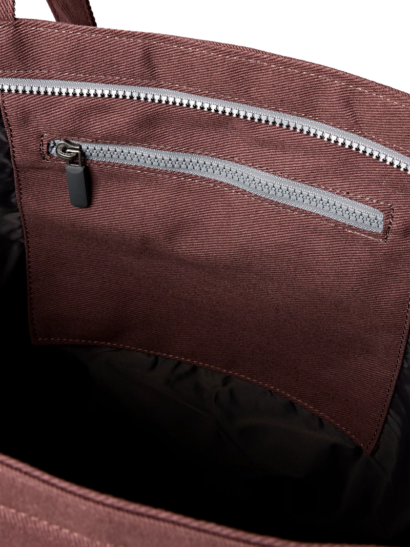 ROKA London Portobello tote bag Cocoa - British product