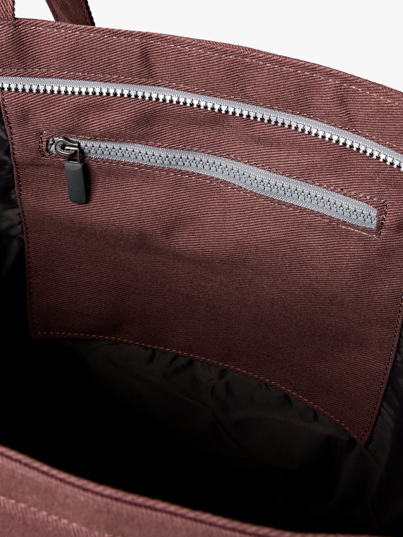 ROKA London Portobello tote bag Cocoa - British product