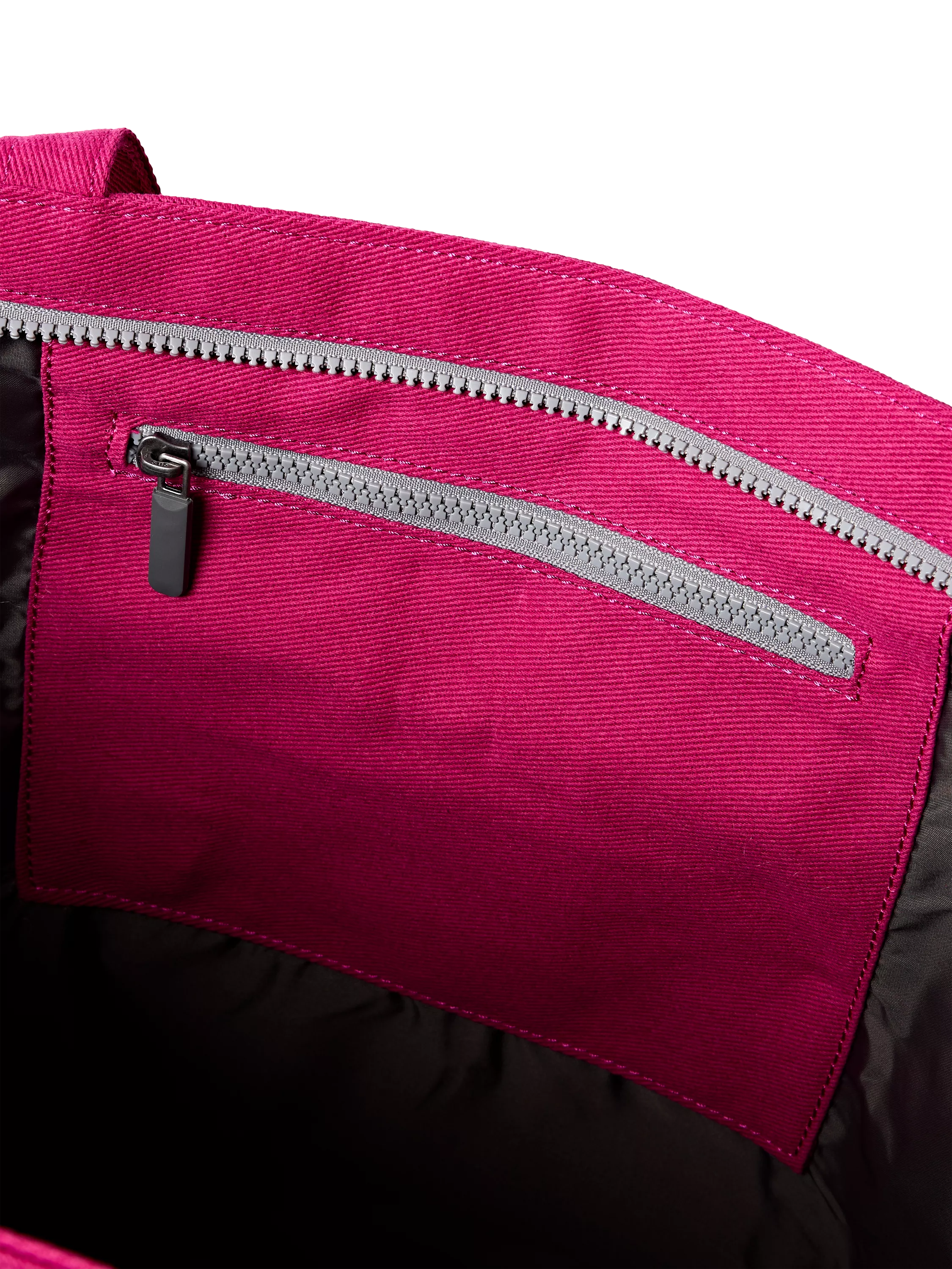 ROKA London Portobello tote bag Granita Red - British product