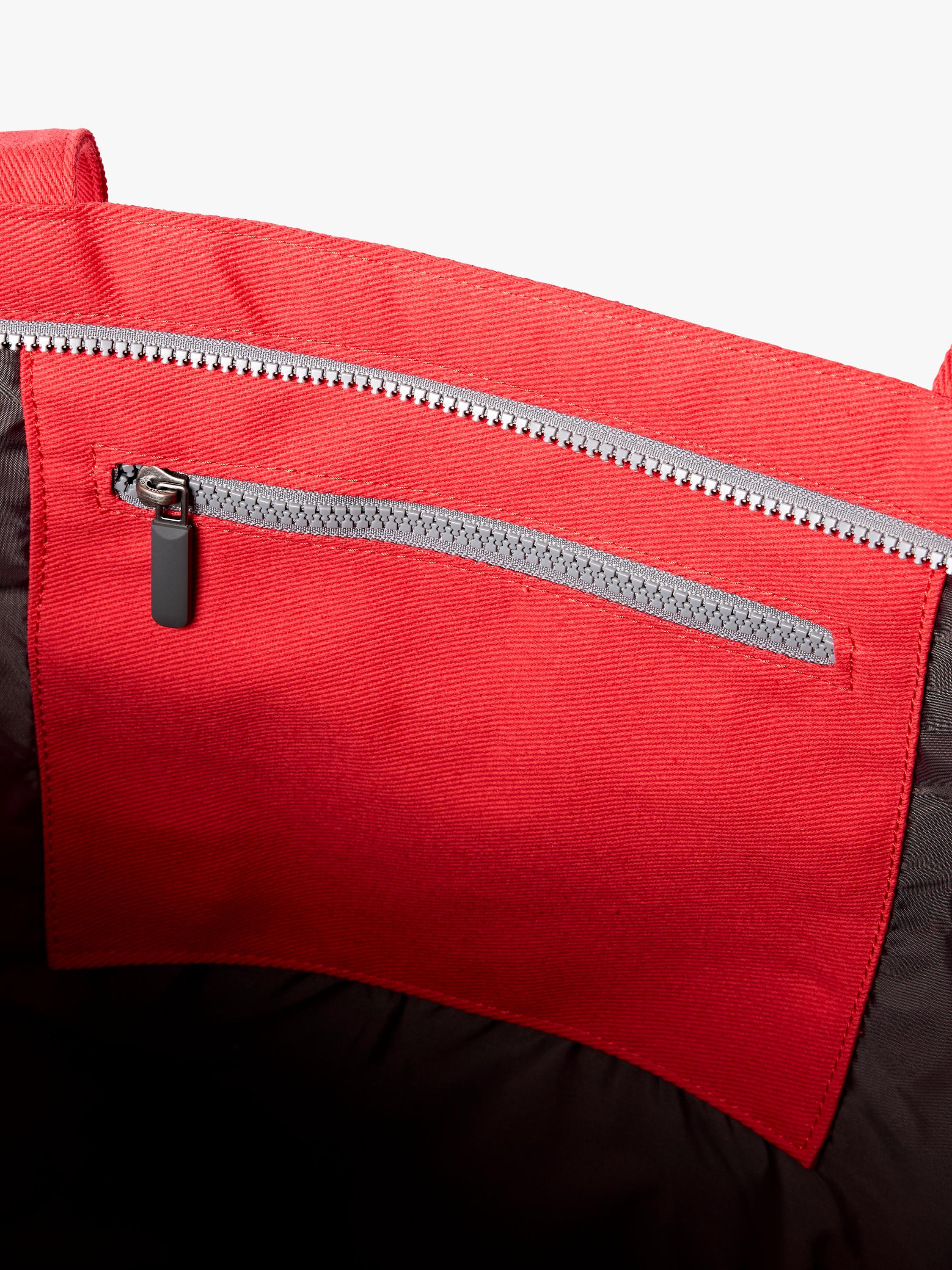 ROKA London Portobello tote bag scarlet, British brand