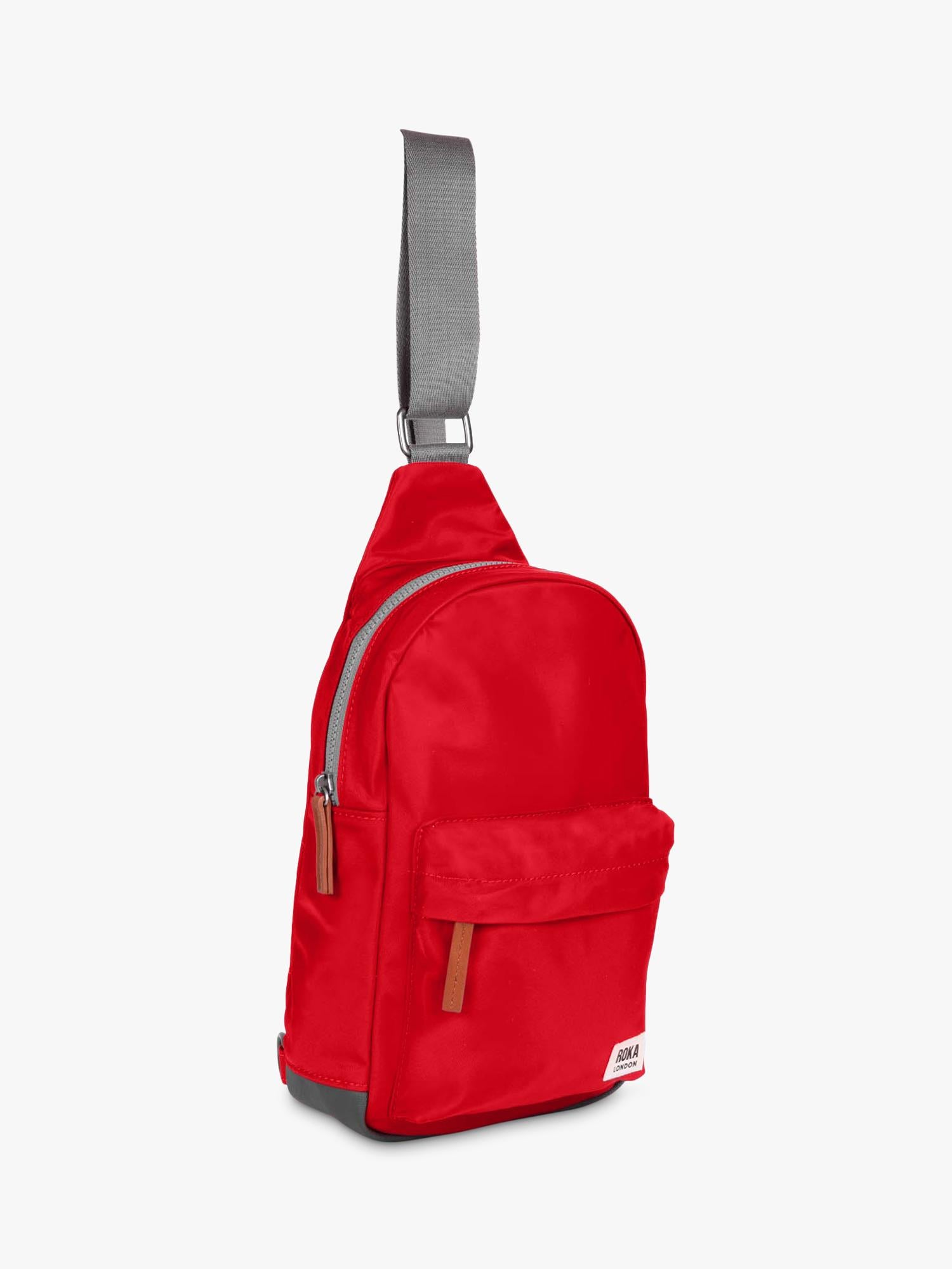 ROKA London crossbody bag red, UK version