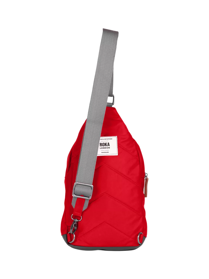 ROKA London crossbody bag red, UK version