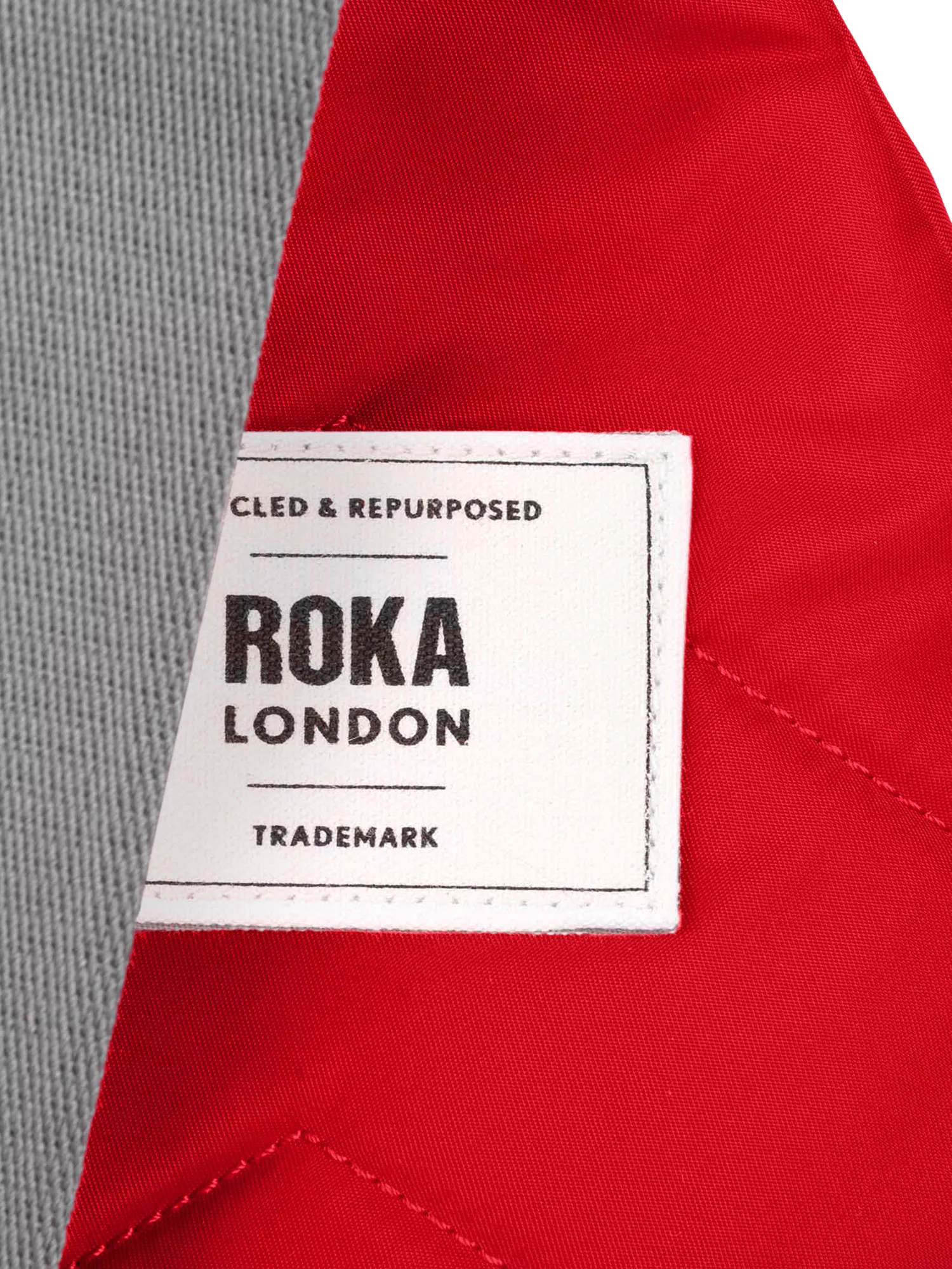 ROKA London crossbody bag red, UK version