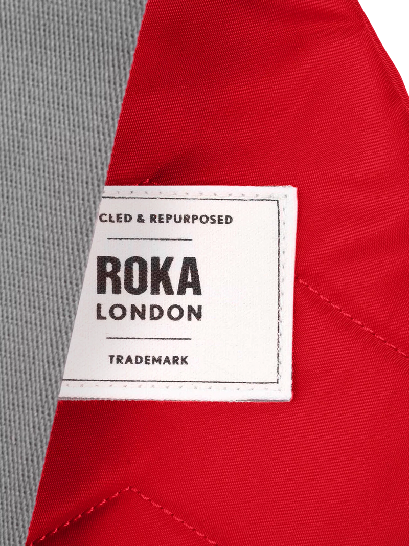 ROKA London crossbody bag red, UK version