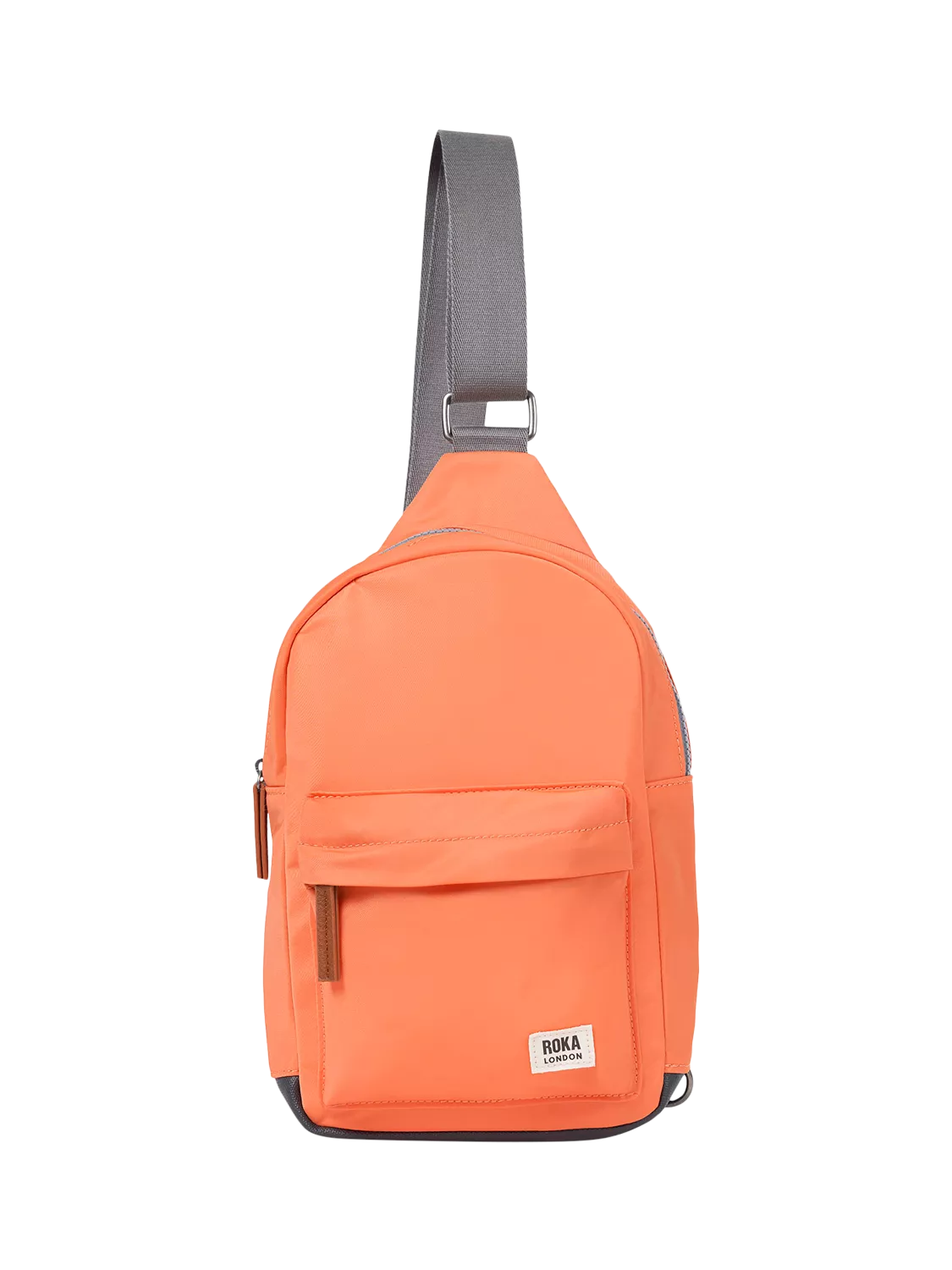ROKA London Willesden crossbody bag orange, imported from the UK