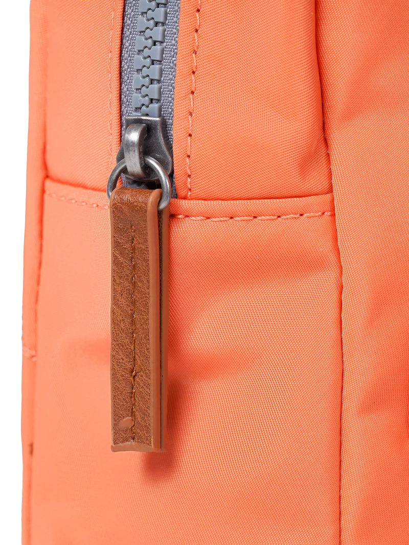 ROKA London Willesden crossbody bag orange, imported from the UK