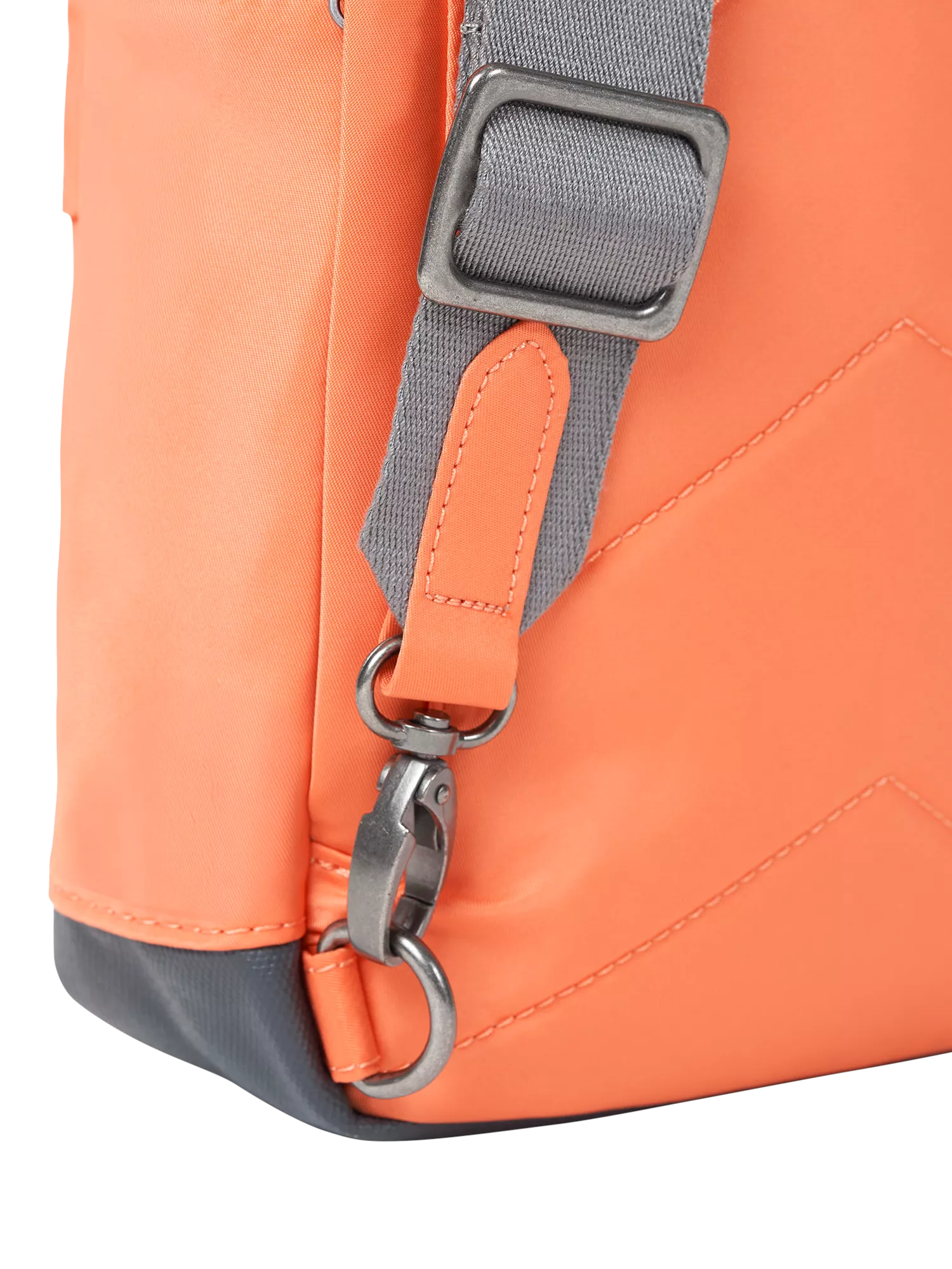 ROKA London Willesden crossbody bag orange, imported from the UK