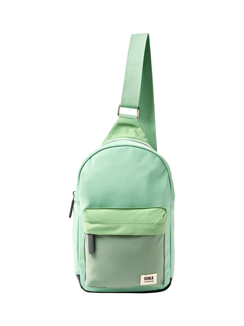ROKA London Willesden Sling Body Bag, Green